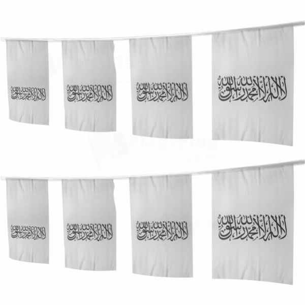 Afghanistan Square String Flags