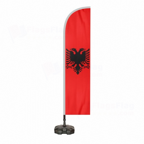 Albania Beach Flags Albania Sailing Flags