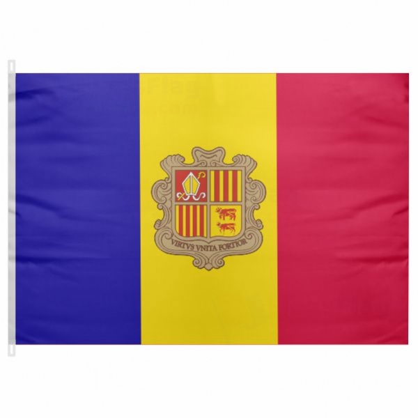 Andorra Send Flag