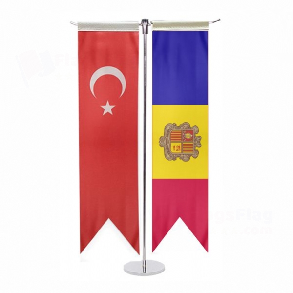 Andorra T Table Flag