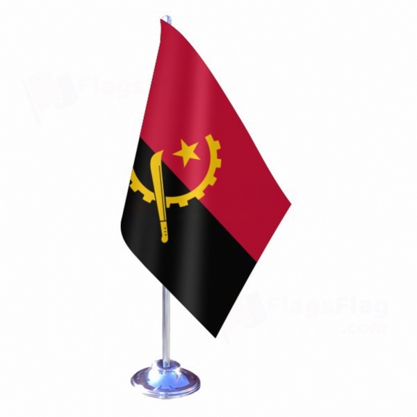 Angola Single Table Flag