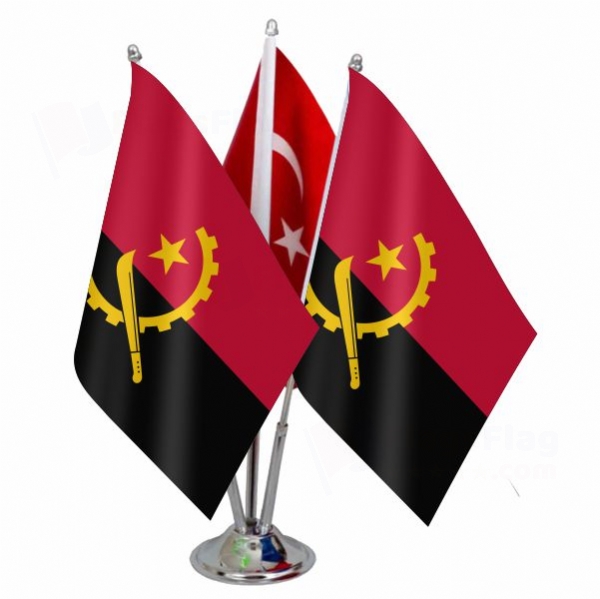 Angola Triple Table Flag
