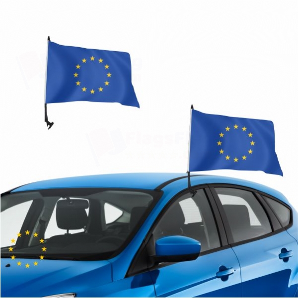 European Union Vehicle Convoy Flag