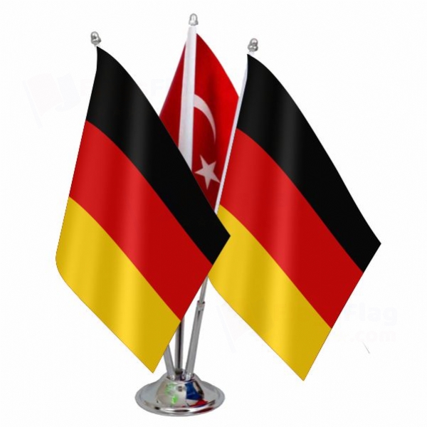 Germany Triple Table Flag