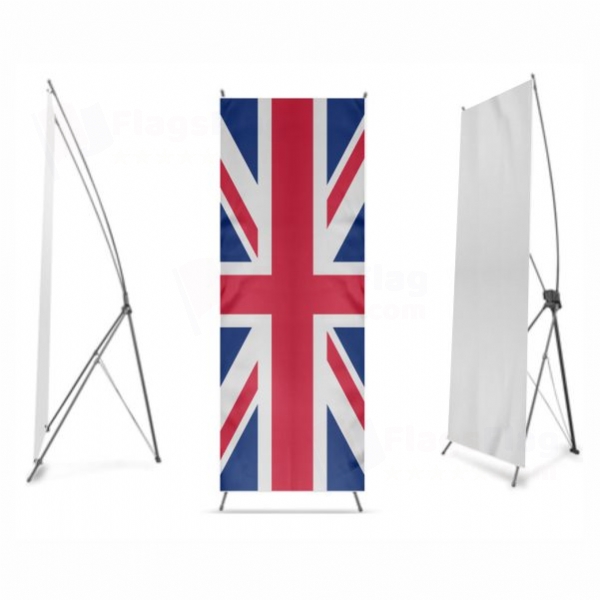 Great Britain Digital Print X Banner