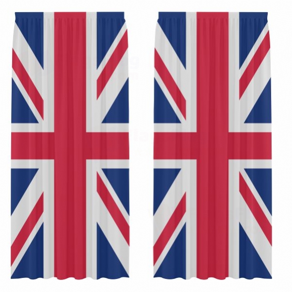 Great Britain Digital Printed Curtains