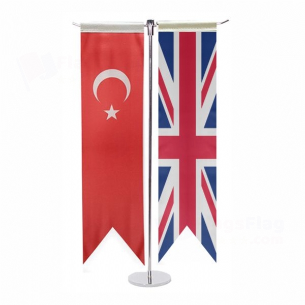 Great Britain T Table Flag