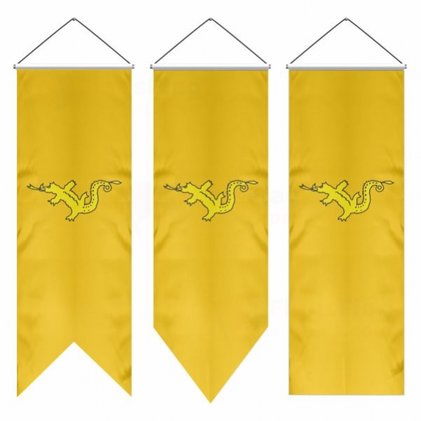 Great Hun Empire Swallowtail Flags