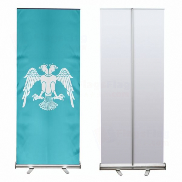 Great Seljuk State Roll Up Banner