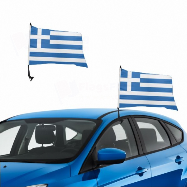 Greece Vehicle Convoy Flag
