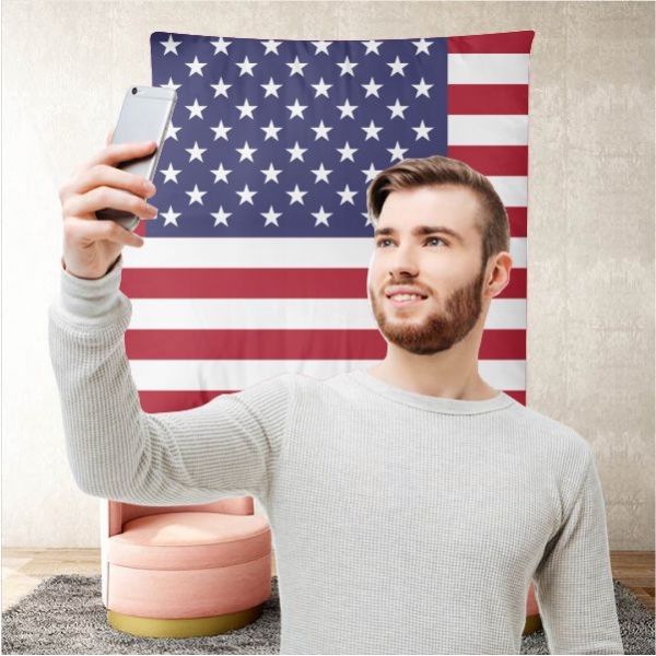 United States Background Selfie Shooting Landscapes