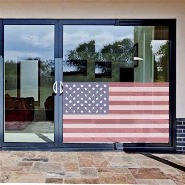 United States of America Glass Film United States of America One Way Vision Printing