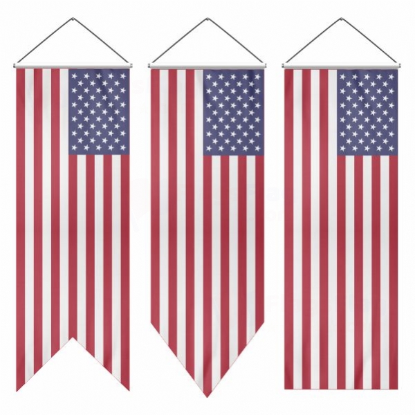 United States of America Swallowtail Flags