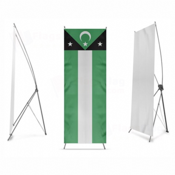 Western Thrace Turks Digital Print X Banner