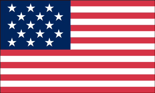 15-Star Spangled Banner 3ft x 5ft Sewn Nylon
