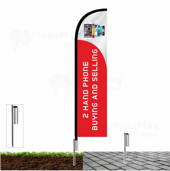 2 Hand Phone Buying and Selling Pavement Flags