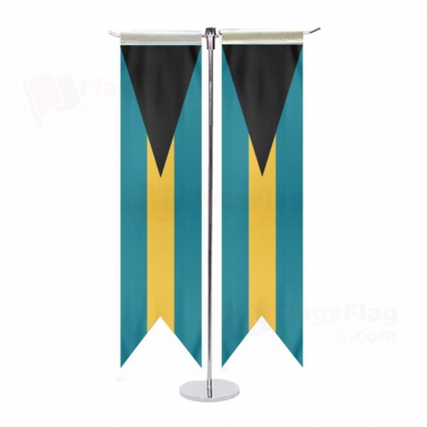 The Bahamas T Table Flag