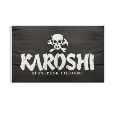 Karoshi Logo Flag Price Karoshi Logo Flag Prices