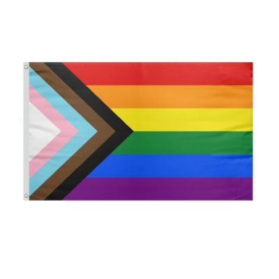 Lgbt Rainbow Rainbow Quasar Progress Variant Where to Make the Flag