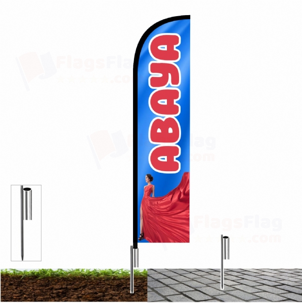 Abaya Advertising Flags