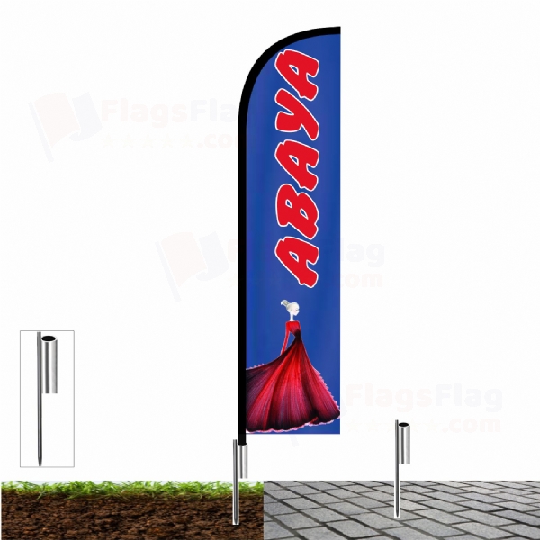 Abaya Beach Flag and Sail Flag