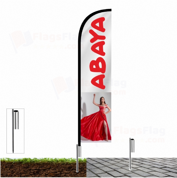 Abaya Custom Design Flag Abaya Customised Flags