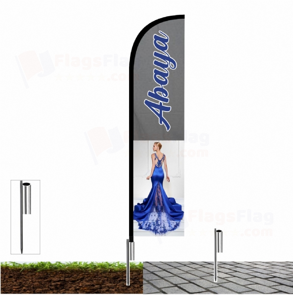 Abaya Fishing Rod Flag