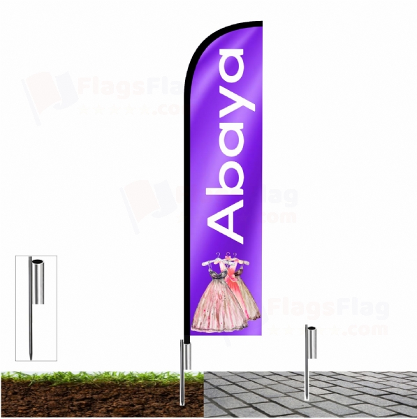 Abaya Pole Flags