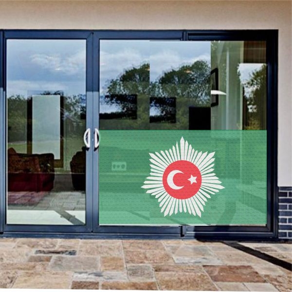 Abd�lmecid Efendi s Personal Caliphate Glass Film Abd�lmecid Efendi s Personal Caliphate One Way Vision Printing
