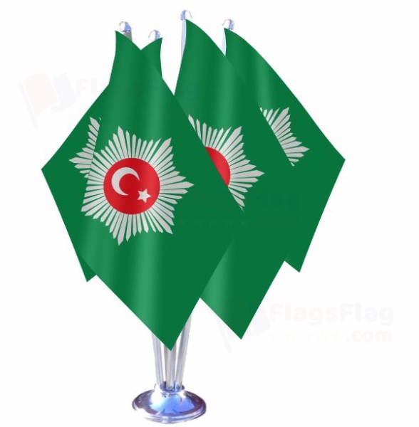 Abd�lmecid Efendi s Personal Caliphate Quadruple Table Flag