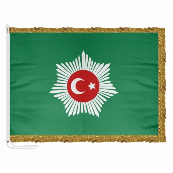 Abdülmecid Efendi s Personal Caliphate Satin Office Flag