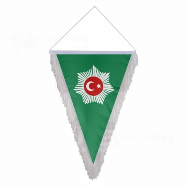Abdülmecid Efendi s Personal Caliphate Triangle Fringed Streamers