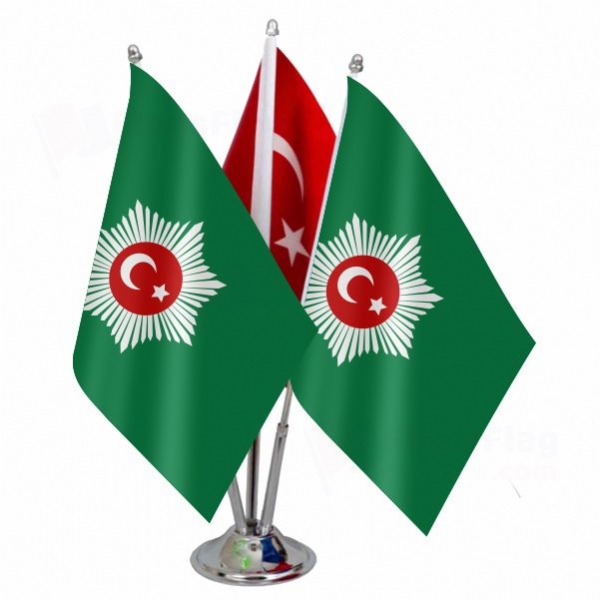 Abdülmecid Efendi s Personal Caliphate Triple Table Flag