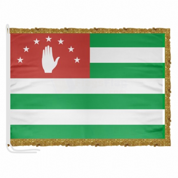 Abkhazia Satin Office Flag