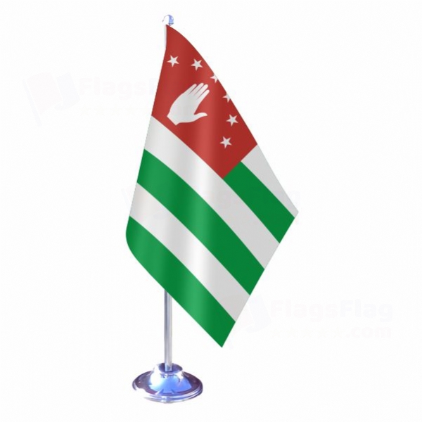 Abkhazia Single Table Flag