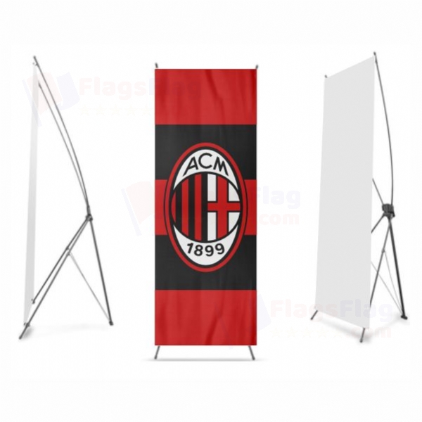 AC Milan Digital Print X Banner