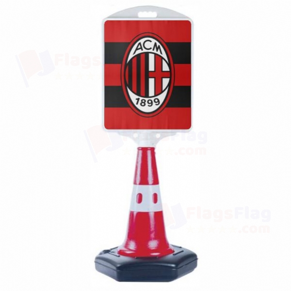 AC Milan Small Size Road Bollard