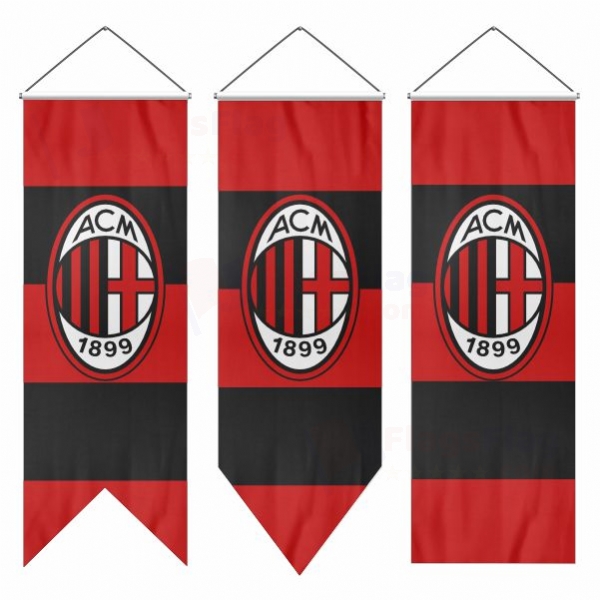 AC Milan Swallowtail Flags