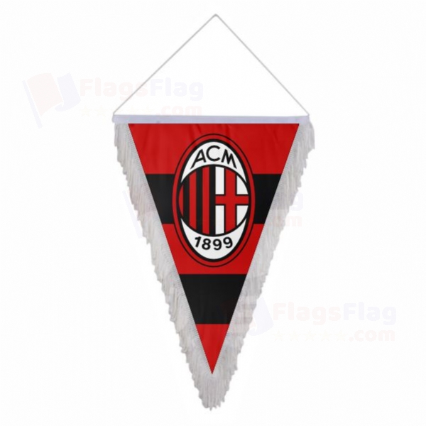 AC Milan Triangle Fringed Streamers