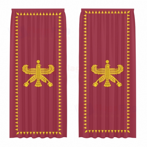 Achaemenid Empire Digital Printed Curtains