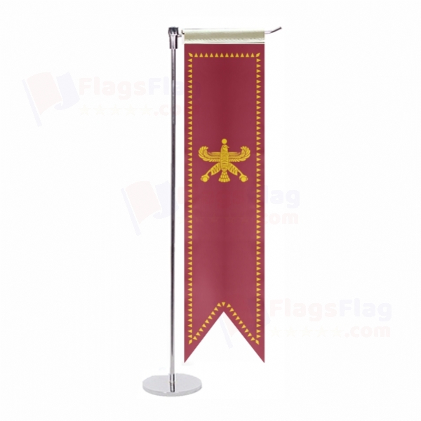 Achaemenid Empire L Table Flag