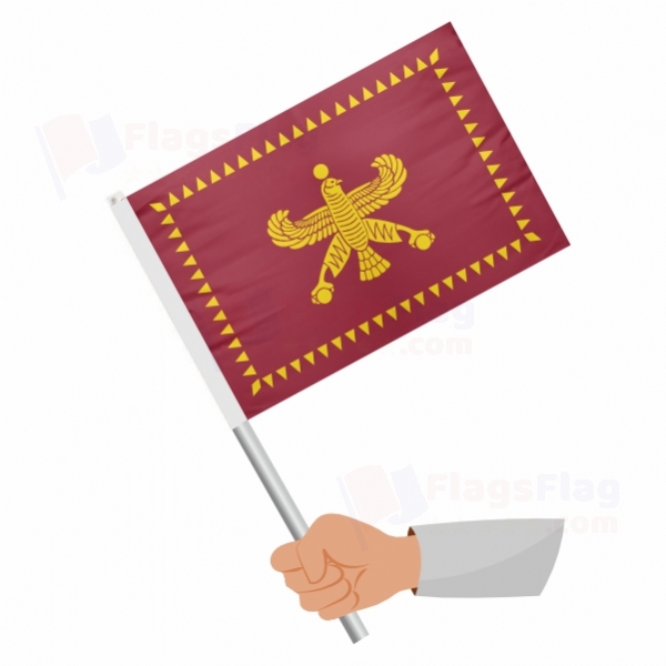 Achaemenid Empire Stick Flag