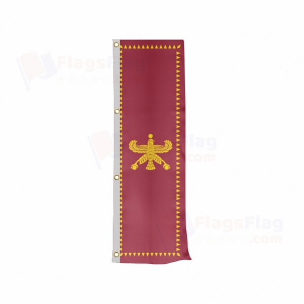 Achaemenid Empire Vertically Raised Flags