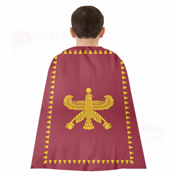 Achaemenid Empire Woven Fabric Cloak Digital Printing