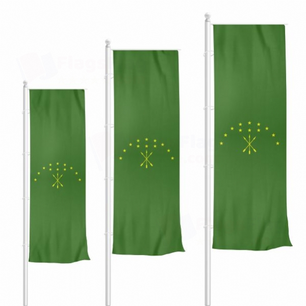 Adige Vertically Raised Flags