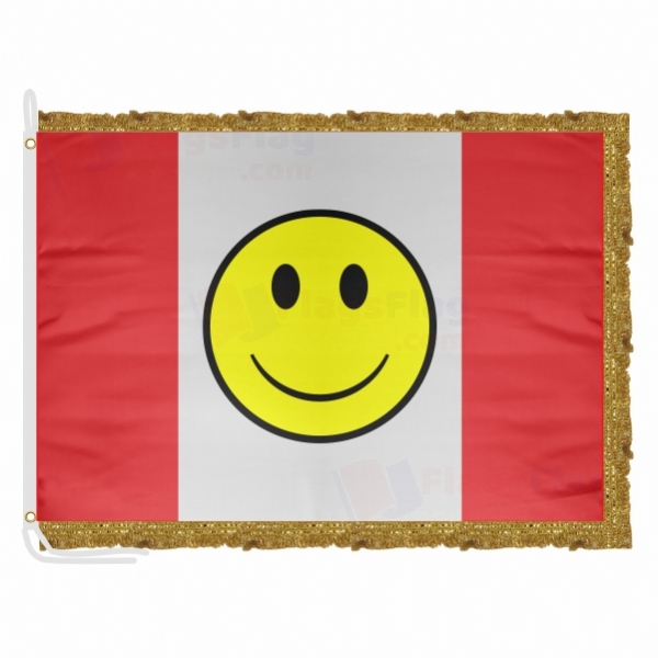 Aerican Empire Satin Office Flag