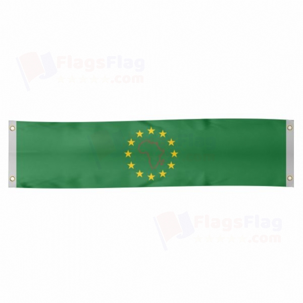 African and Malagasy Union Poster Banner
