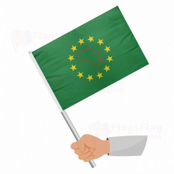 African and Malagasy Union Stick Flag