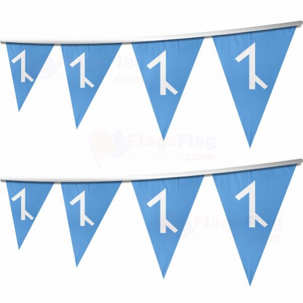 Afshar People Stringed Triangle Flag