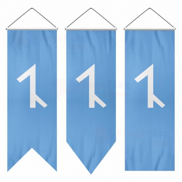Afshar People Swallowtail Flags
